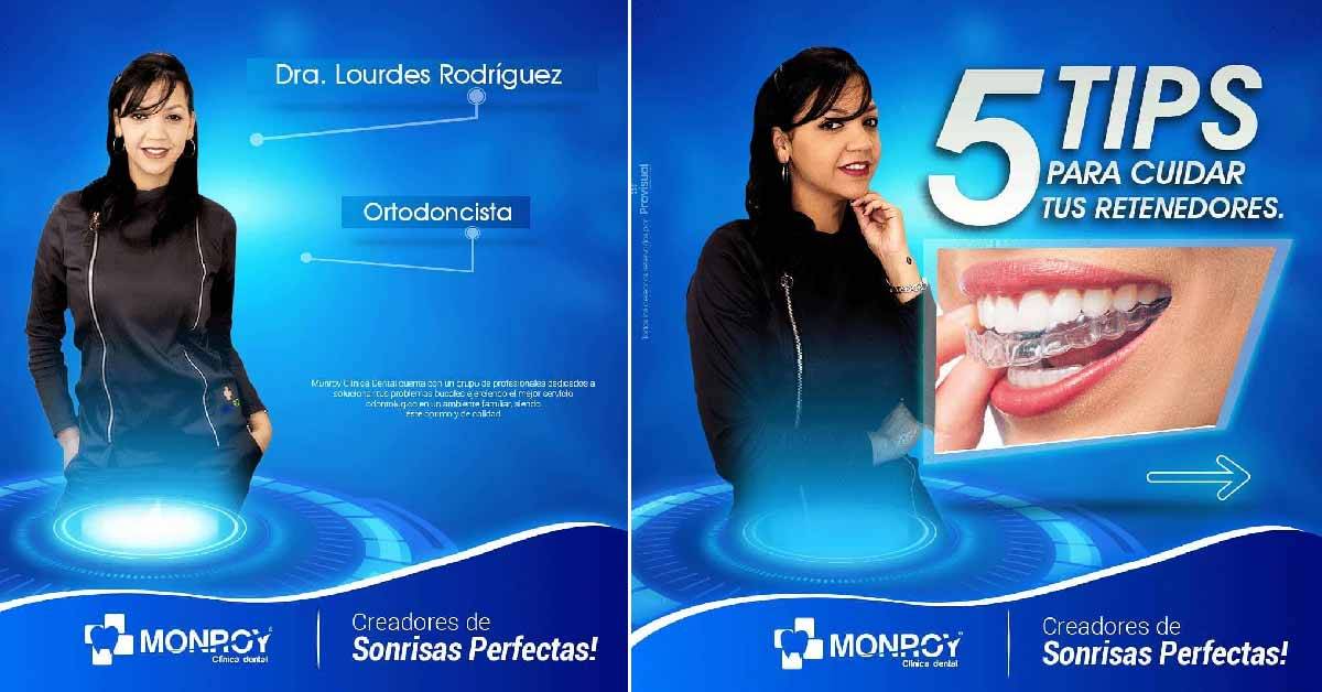 5 Tips para cuidar tus retenedores ▷ Dra. Lourdes Rodríguez