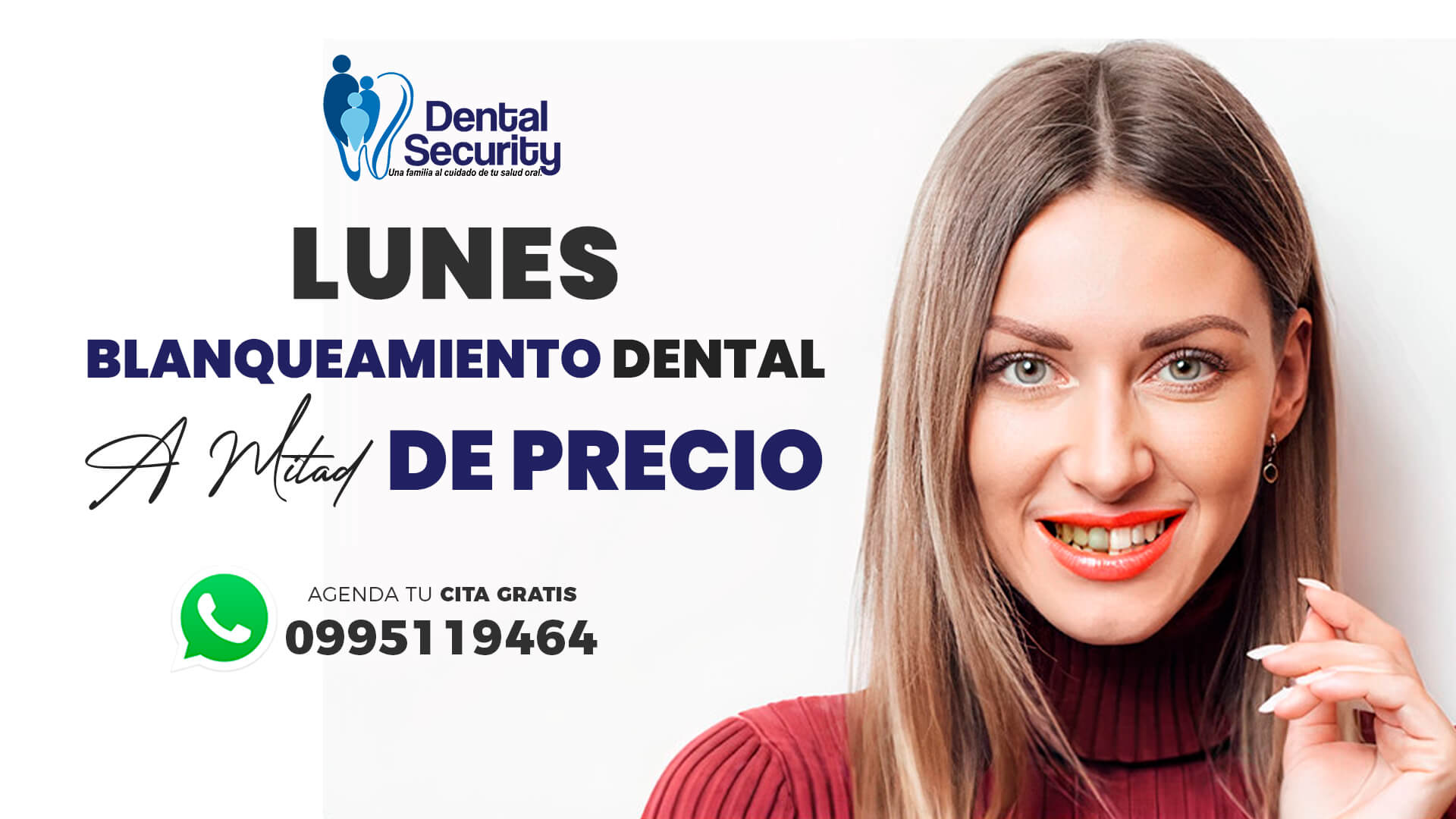 LUNES de Blanqueamiento Dental a MITAD DE PRECIO😱