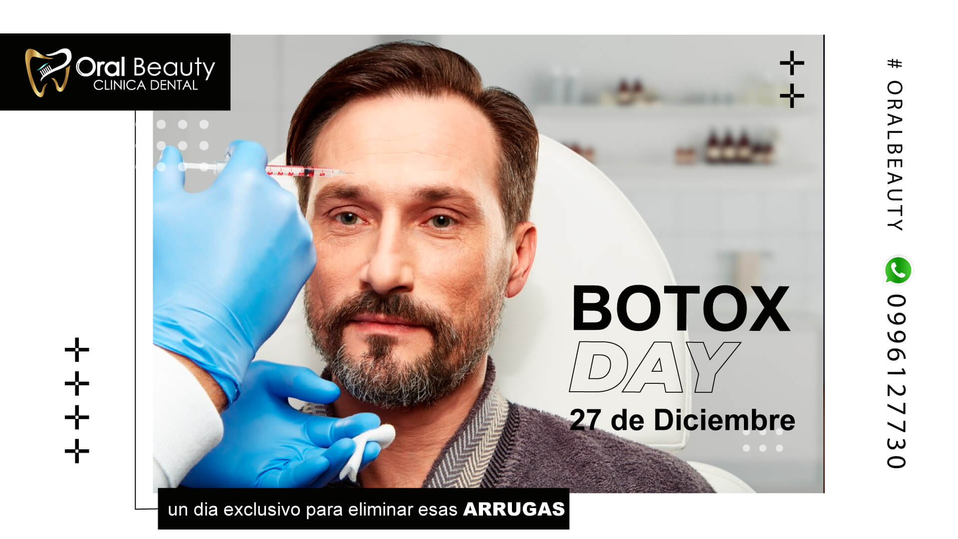 Rejuvenece tu rostro en pocas sesiones sin dolor con Botox ↙