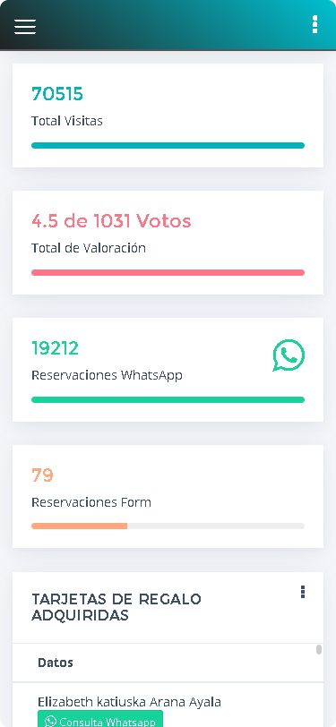 visualizacion de inicio de sesion en odontologos en la web